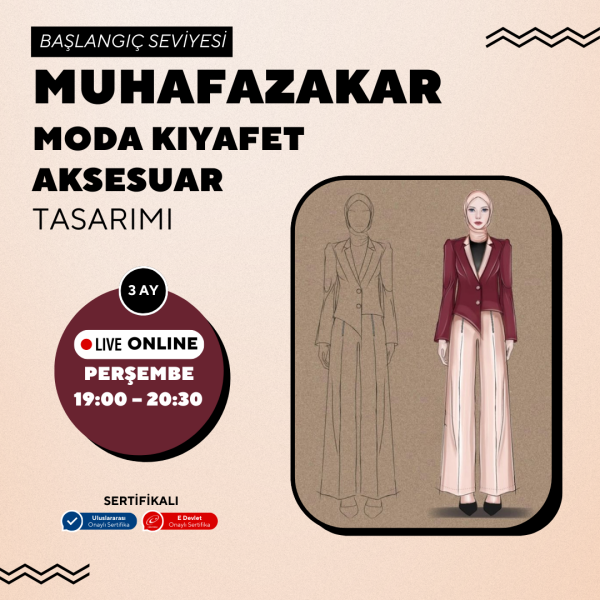 Muhafazakar Moda Kıyafet ve Aksesuar Tasarımı