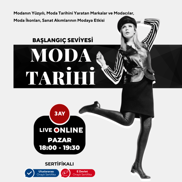 Moda Tarihi + 15 yaş ve yetişkin