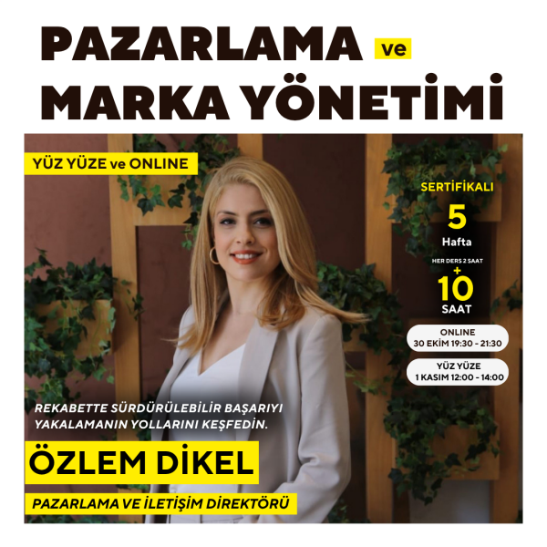 Pazarlama ve Marka Yönetimi