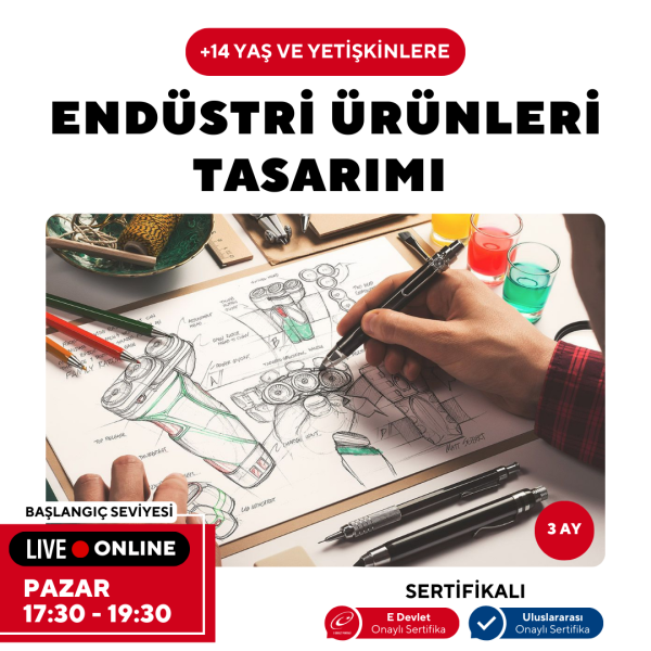 Endüstri Ürünleri Tasarımı  (+14 Yaş ve Yetişkin)