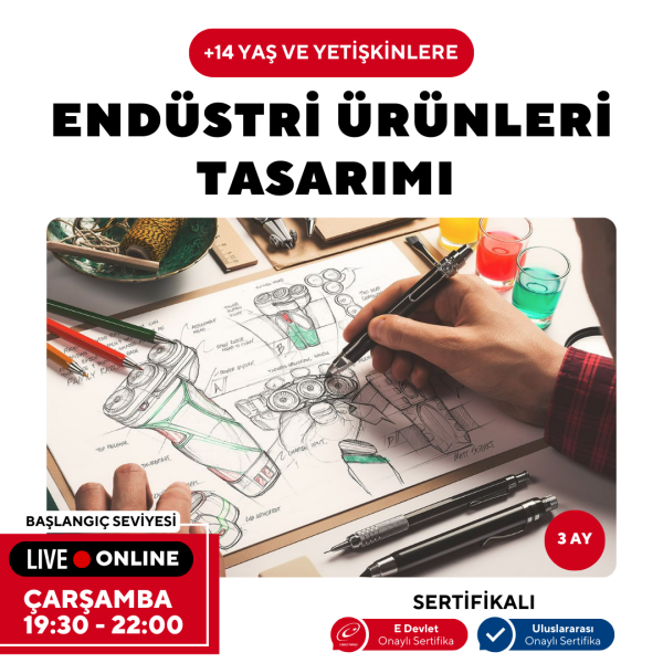 Endüstri Ürünleri Tasarımı  (+14 Yaş ve Yetişkin)