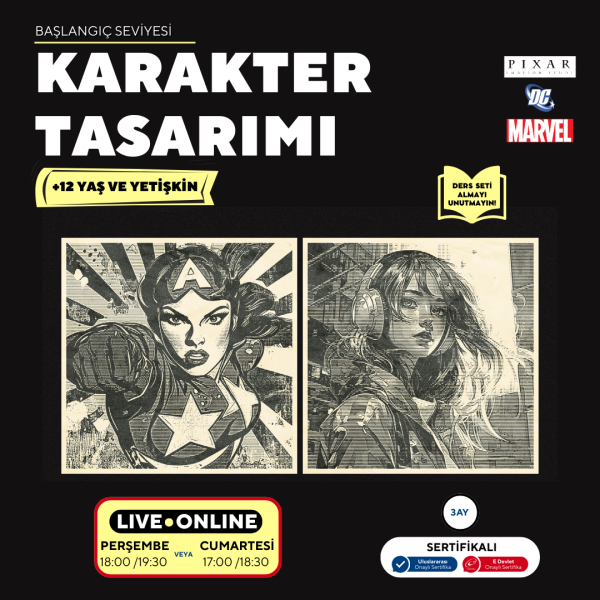 Karakter Tasarımı (12+ Yaş)