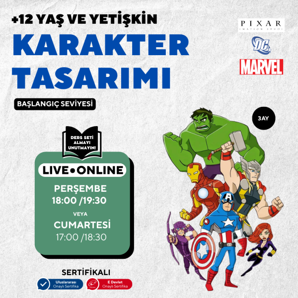 Karakter Tasarımı (12+ Yaş)