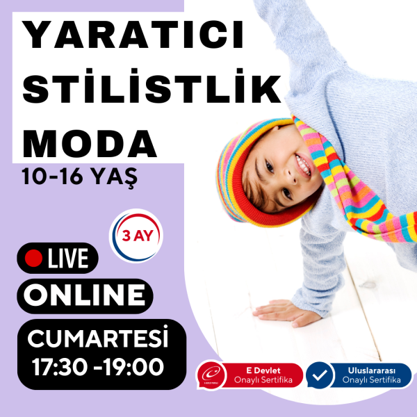Yaratıcı Stilistlik ve Moda (10-16 Yaş)