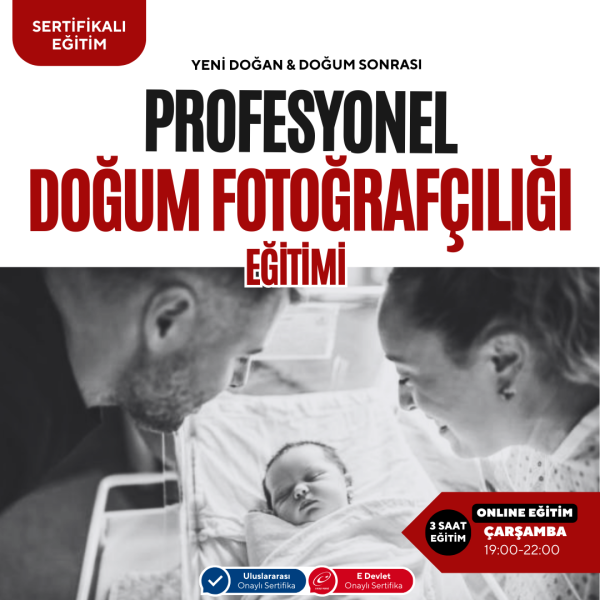 Profesyonel Doğum Fotoğrafcılığı Eğitimi -Online