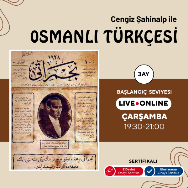 Osmanlı Türkçesi ( Online) Başlangıç Seviyesi