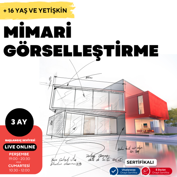 Mimari Görselleştirme Başlangıç Seviyesi (Online)