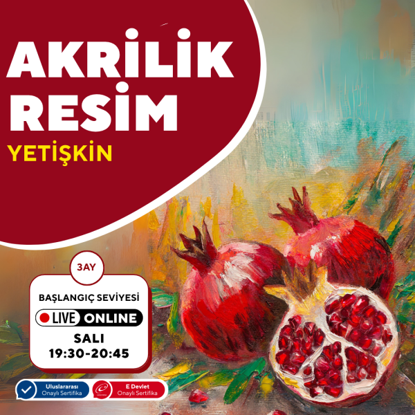 Akrilik Yağlı Boya Resim (Yetişkin)