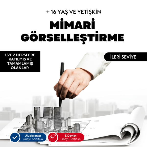 Mimari Görselleştirme  İleri Seviye (Yüz Yüze)