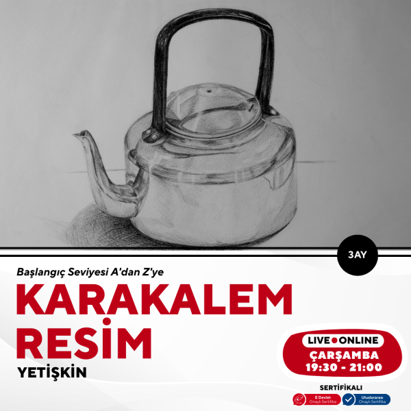 Karakalem Resim (Yetişkin)
