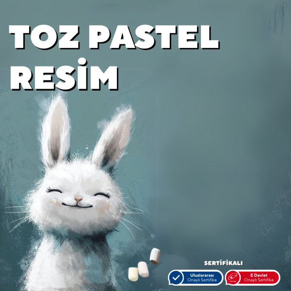 Toz Pastel Resim  - Yüz Yüze