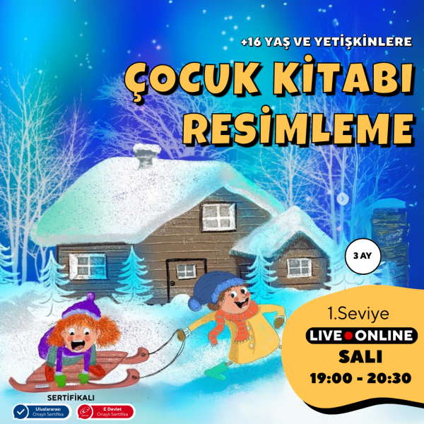 Çocuk Kitabı Resimleme Atölyesi (+16 Yaş ve Yetişkin)
