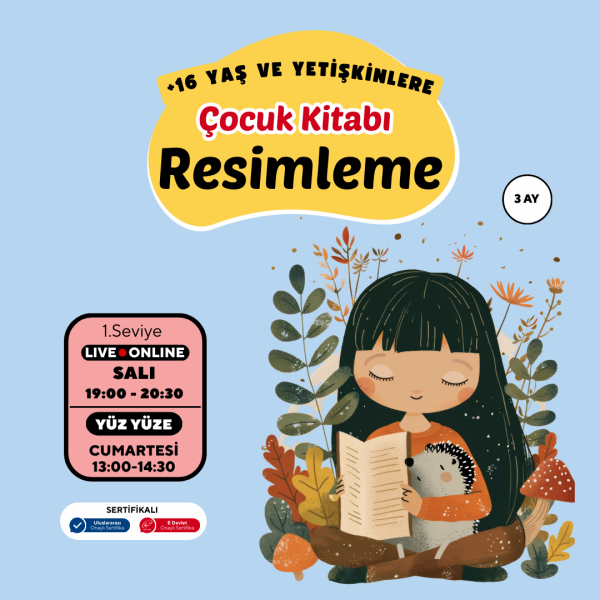 Çocuk Kitabı Resimleme Atölyesi (+16 Yaş ve Yetişkin)