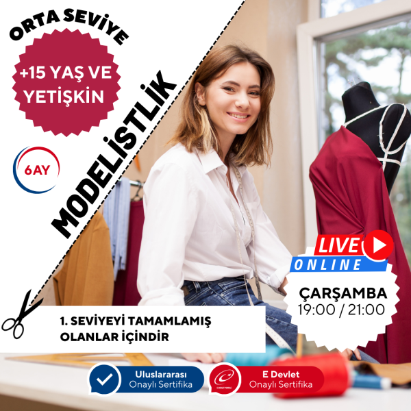 Modelistlik (+15 Yaş ve Yetişkin) (Orta Seviye) 3 Aylık - E-Devlet Onaylı Üniversite Eğitim Sertifikası