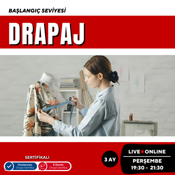 Drapaj  (Başlangıç Seviyesi)- Online