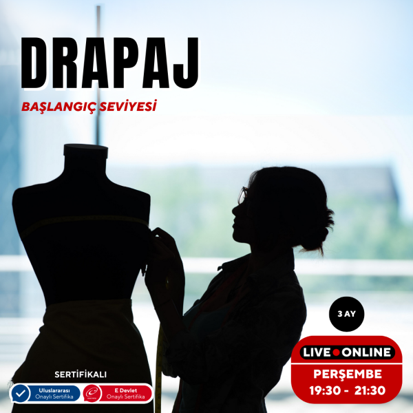 Drapaj  (Başlangıç Seviyesi)- Online