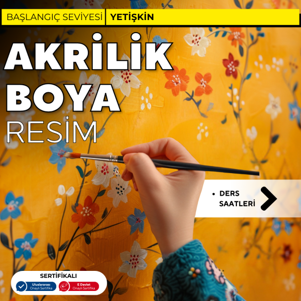 Akrilik Yağlı Boya Resim  - Yüz Yüze